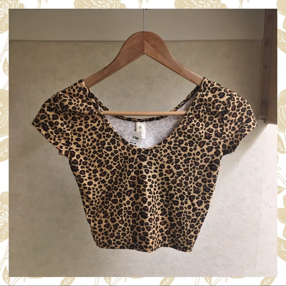 Cheetah Crop Top 🌿